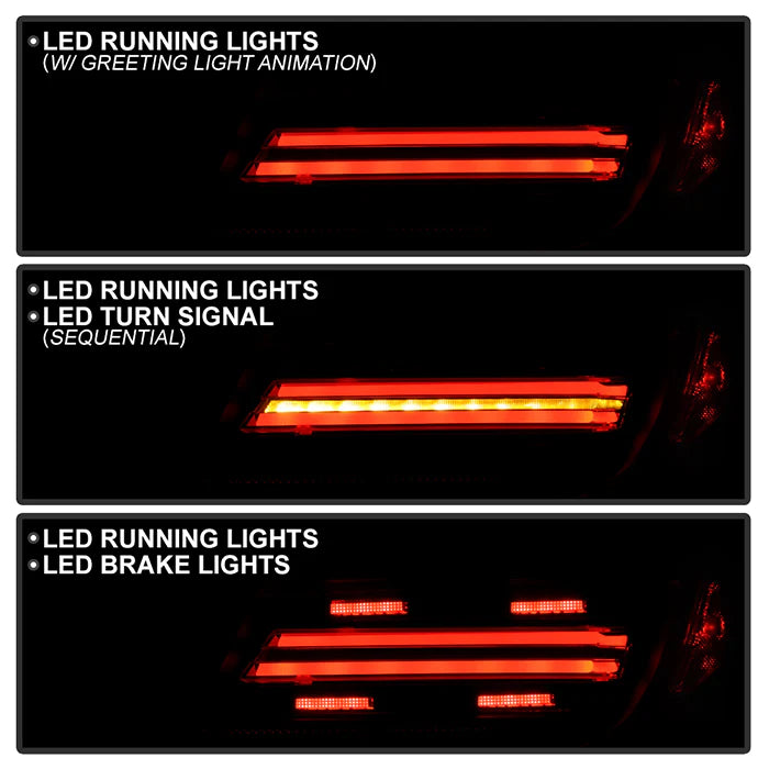 Spyder LED Sequential Tail Lights - 2022+ BRZ