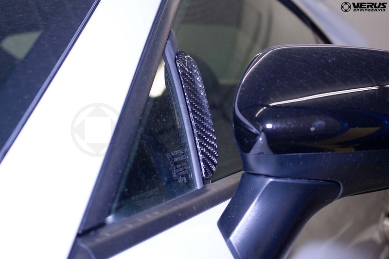 Verus Engineering Carbon Anti-Buffeting Wind Deflectors - 13-21 BRZ, 2022+ BRZ
