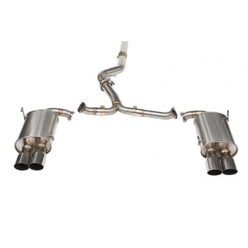 BLOX Racing Stainless Steel Catback Exhaust System - 2015-2021 WRX, 2015-2021 STI