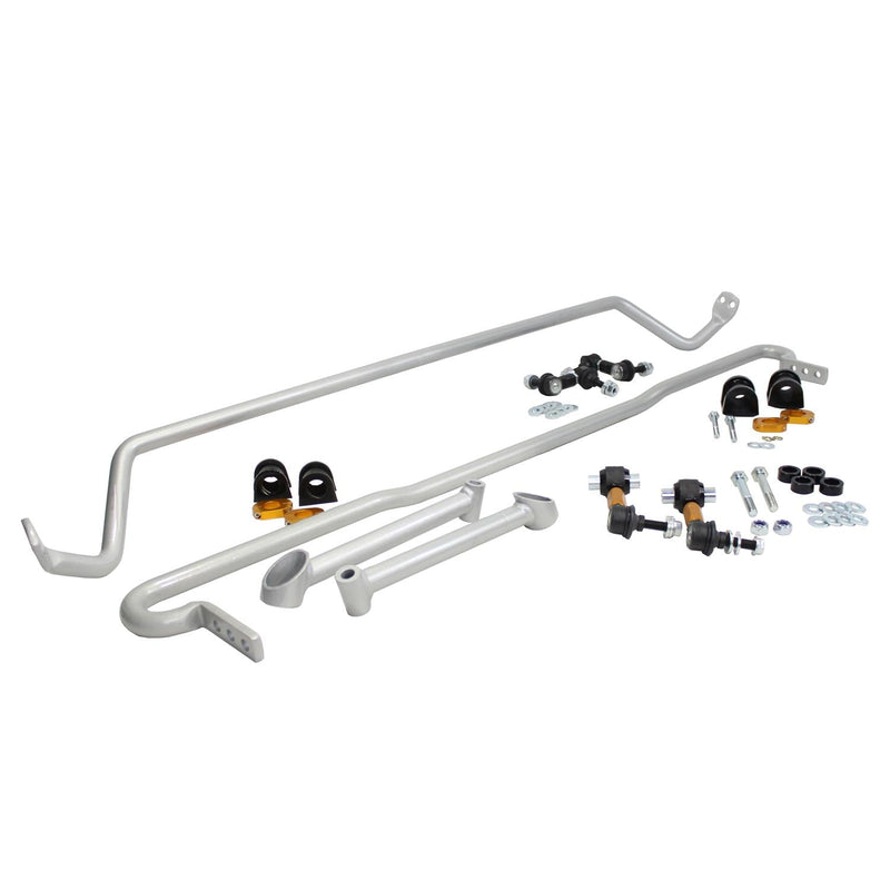 WHITELINE SWAY BAR KIT - 22M FRONT ADJUSTABLE, 22MM REAR ADJUSTABLE - WITH END LINKS - 11-14 WRX, 08-14 STI