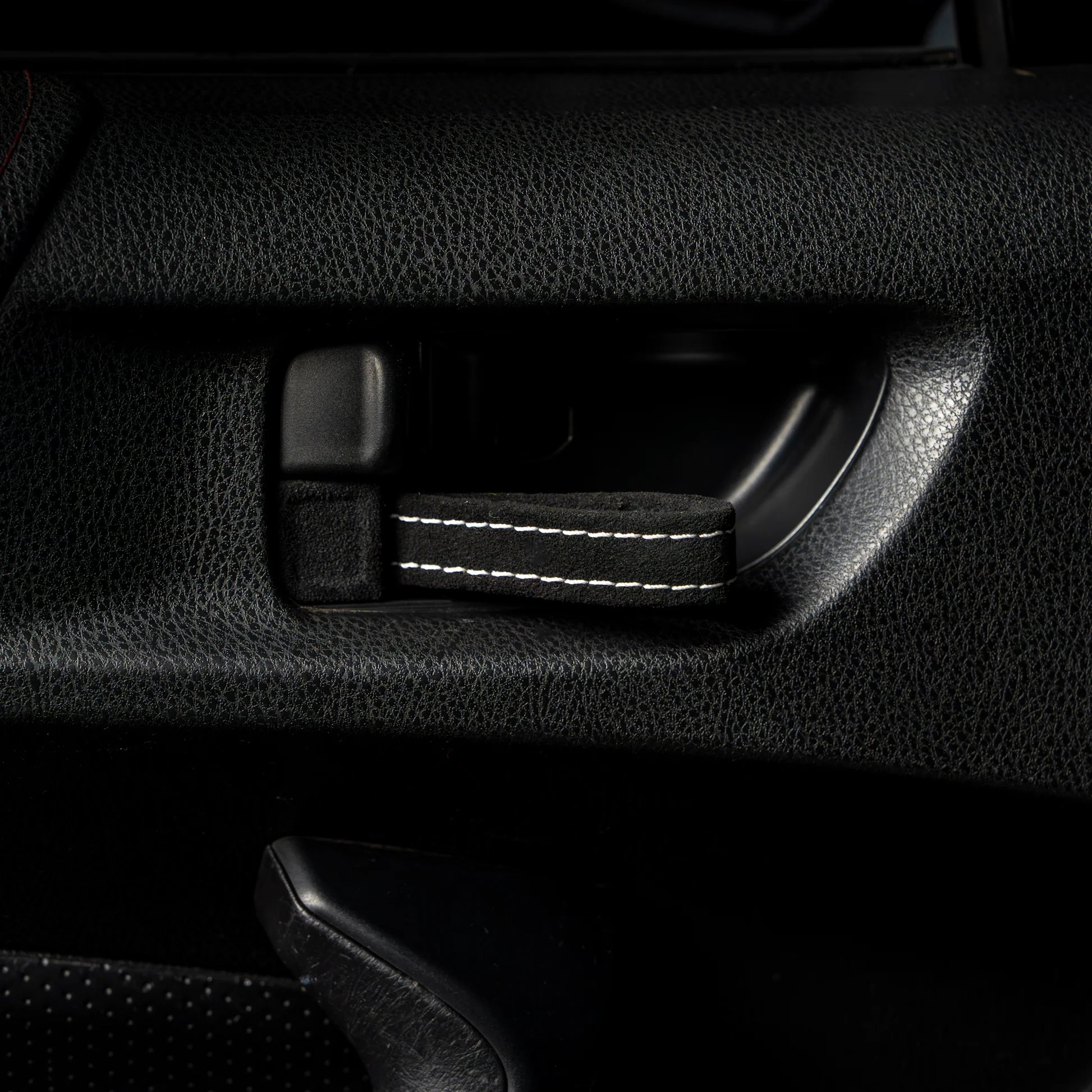 Billetworkz Alcantara Door Pull Strap Kit - 08-14 WRX/STI, 15-21 WRX/STI, 13-21 BRZ + MORE