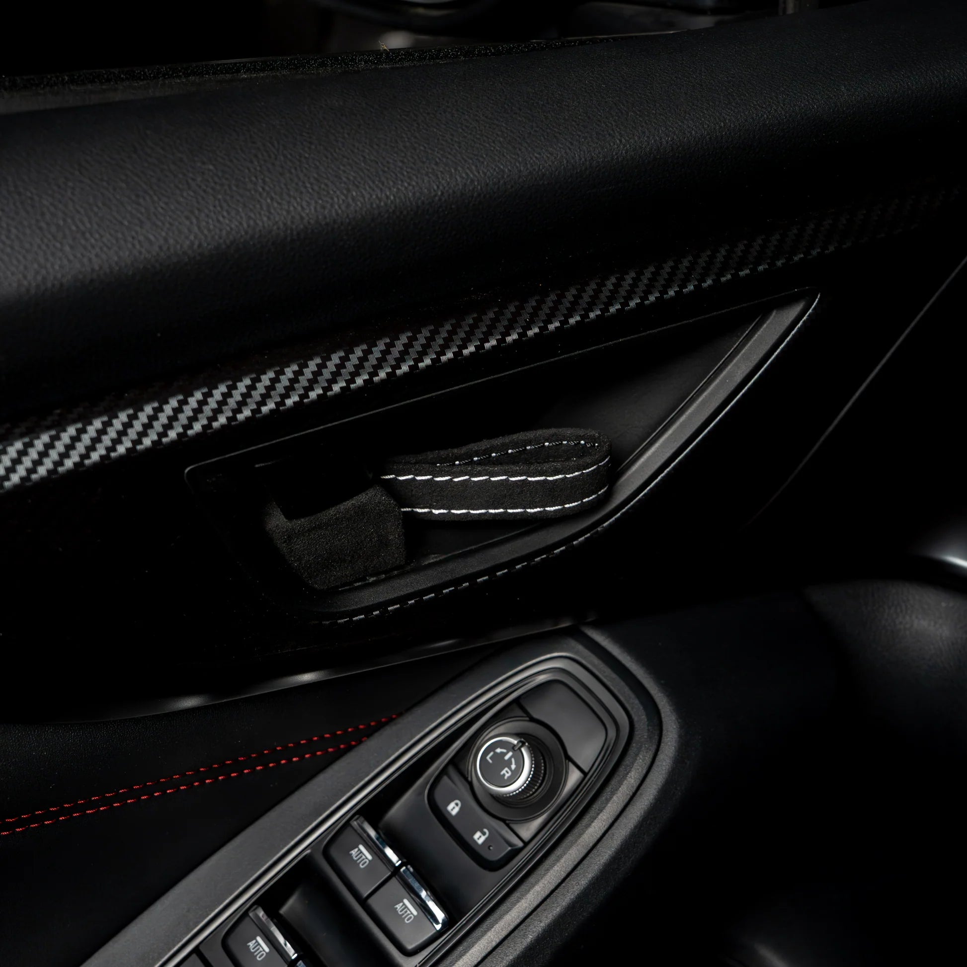 Billetworkz Alcantara Door Pull Strap Kit - Fits 22+ WRX, 22+ BRZ, 22+ GR86, 18+ Crosstrek & More