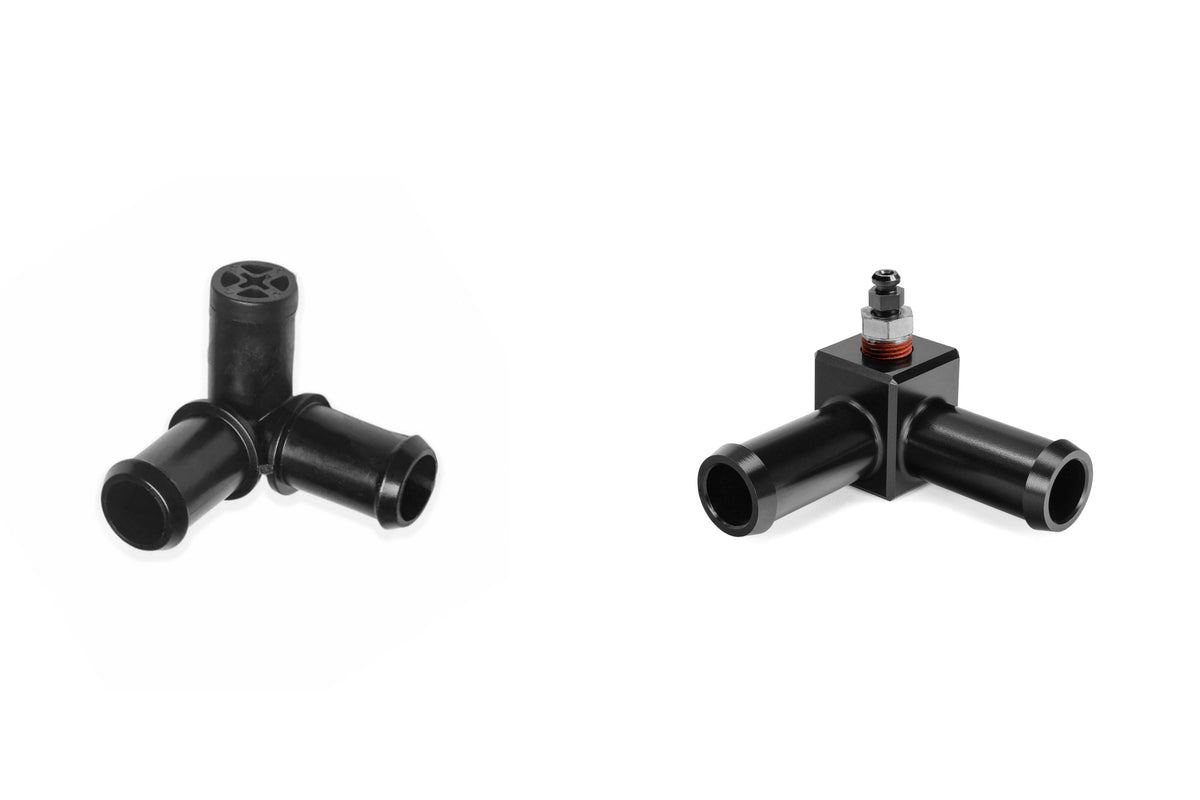 HPS Subaru BRZ Coolant Bleed Valve Kit - Black (CBVK-1001)