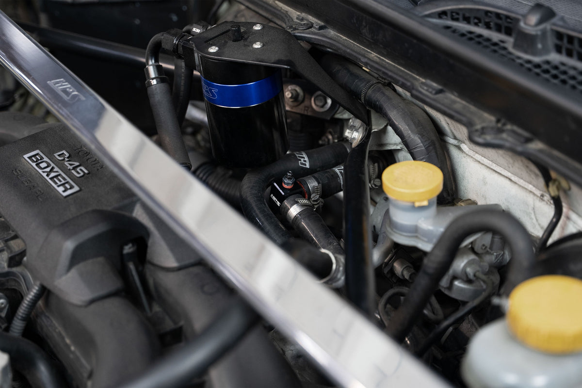 HPS Subaru BRZ Coolant Bleed Valve Kit - Black (CBVK-1001)