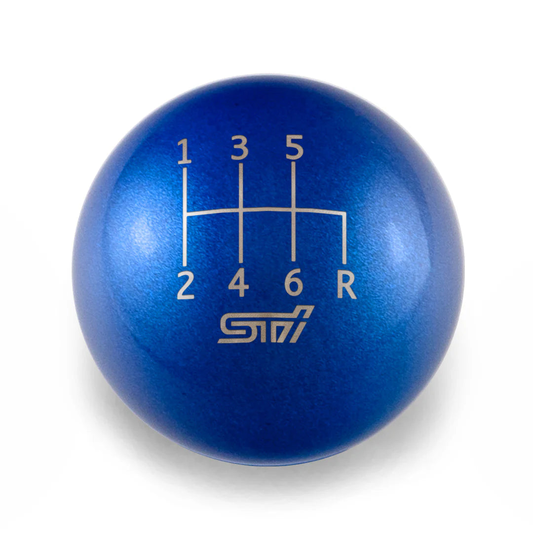 Billetworkz Weighted Shift Knob w/ 6 Speed STI Engraving - 2004-2021 STI