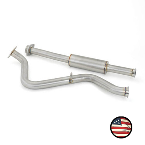 Nameless Midpipe - With Resonator - 2012-2016 Impreza Wagon, 2013-2017 Crosstrek