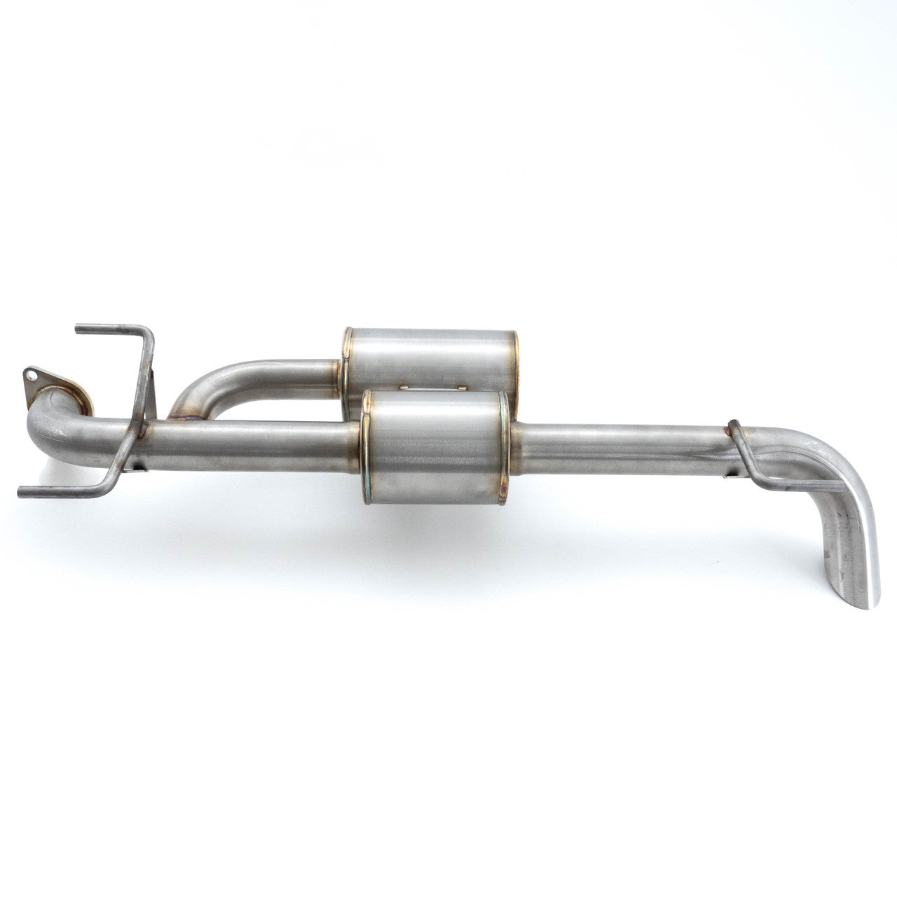 Nameless Axleback Exhaust - Dual Chamber With 5" Muffler - Turndown Tip - 2013-2017 Crosstrek,2012-2016 Impreza Wagon