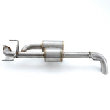 Nameless Axleback Exhaust - Dual Chamber With 5" Muffler - Turndown Tip - 2013-2017 Crosstrek,2012-2016 Impreza Wagon