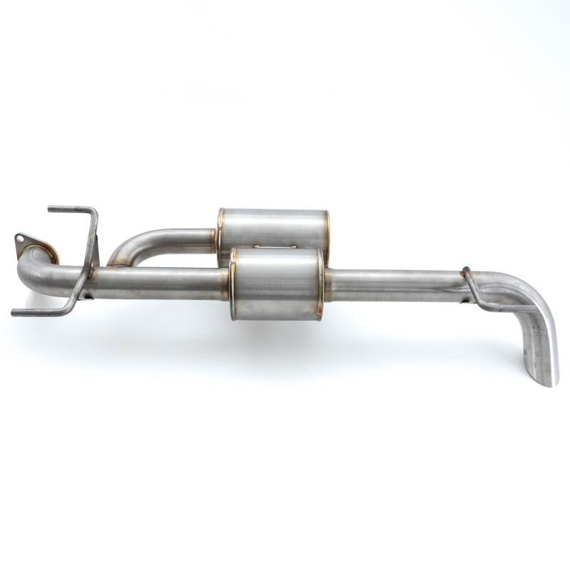 Nameless Axleback Exhaust - Dual Chamber With 5" Muffler - Turndown Tip - 2013-2017 Crosstrek,2012-2016 Impreza Wagon
