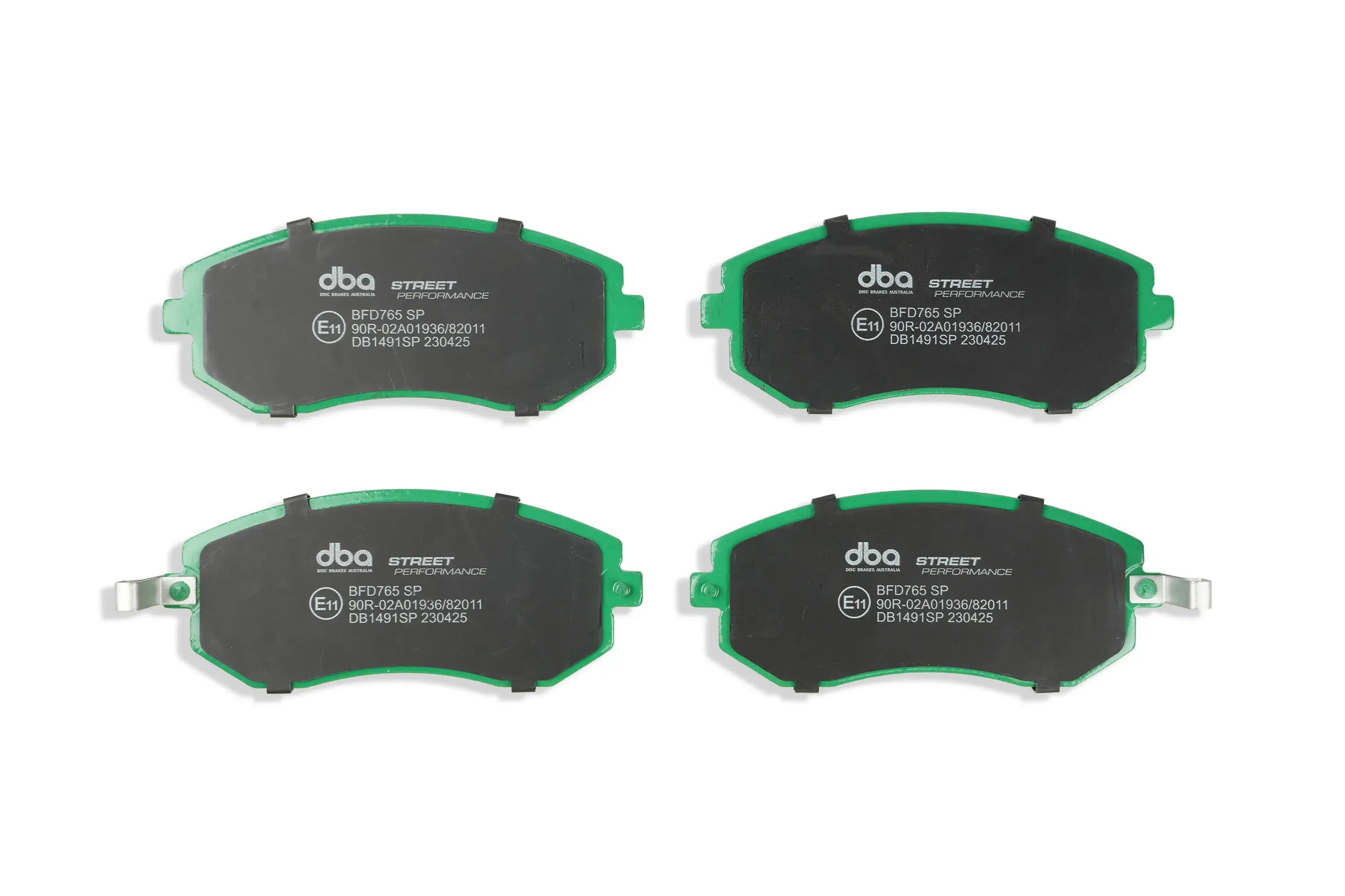 DBA SP500 Front Brake Pads - 2003-2005 WRX, 2008-2012 WRX, 2005-2012 Legacy 2.5i