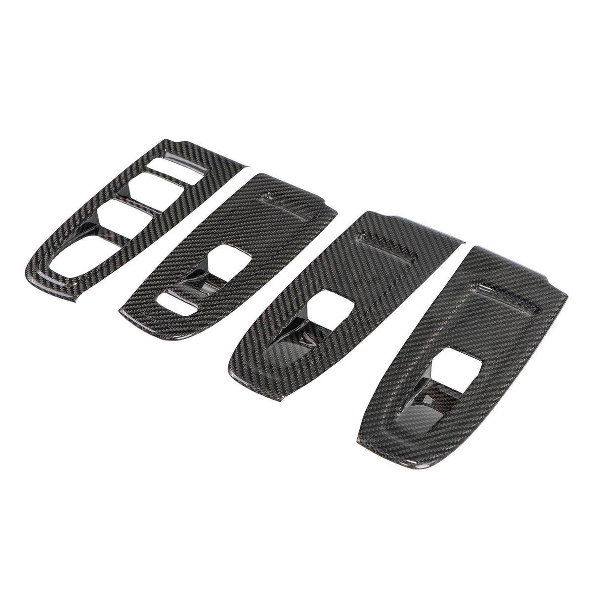 Driven.Media Carbon Fiber Window Switch Panel Covers - 2022+ Subaru WR