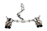 Invidia Q300 Stainless Steel Catback Exhaust w/ Polished Single Wall Quad Tips - 2022+ WRX