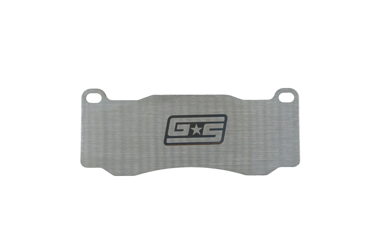 GrimmSpeed Titanium Front Brake Shim Set - 6-Piston Brembo - 2018-2021 STI - image 1
