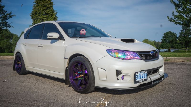 Ventus Autoworks 2PC Side Splitters - 2011-2014 Subaru WRX/STI Hatchback