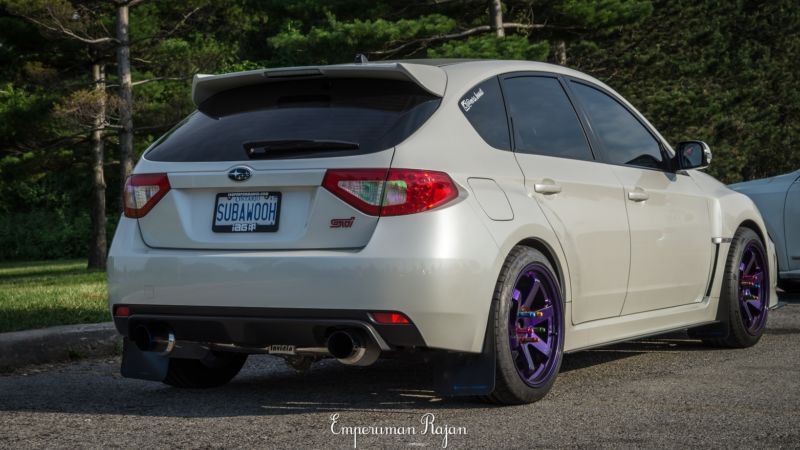 Ventus Autoworks 2PC Side Splitters - 2011-2014 Subaru WRX/STI Hatchback
