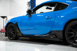 OLM TR STYLE SIDE SKIRTS (UNPAINTED) - 2022+ Subaru BRZ, 2022+ Toyota GR86