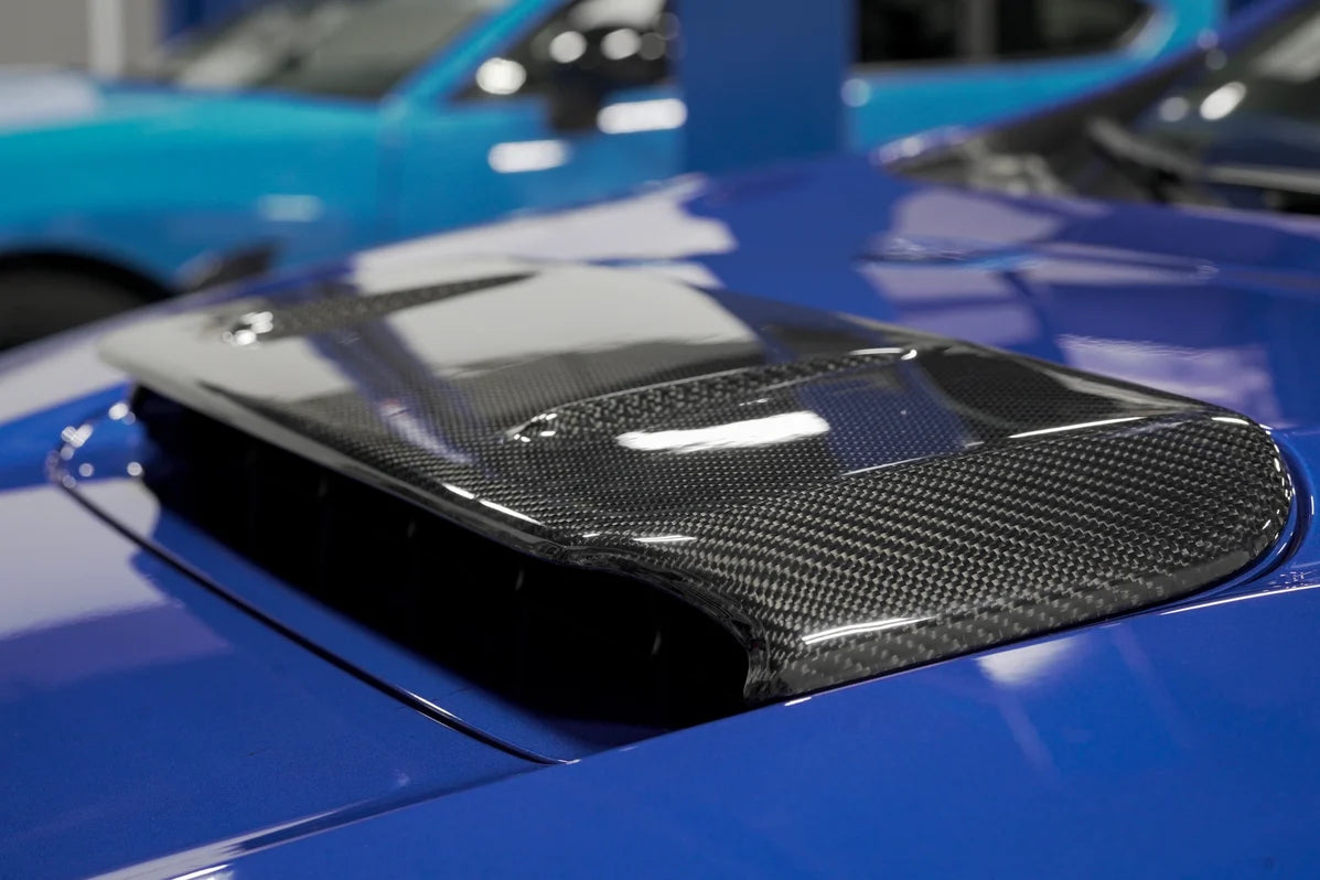 OLM V1 CF Hood Scoop Cover - 2022+ WRX