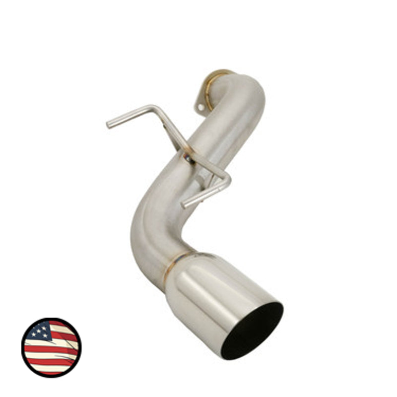 Nameless Axleback Exhaust - Track Pipe - 3" Diameter - 4" Single Wall Tip - 2022+ Subaru BRZ/Toyota GR86