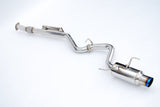 Invidia N1 Single Stainless Steel Catback Exhaust w/ Titanium Tip - 2022+ WRX