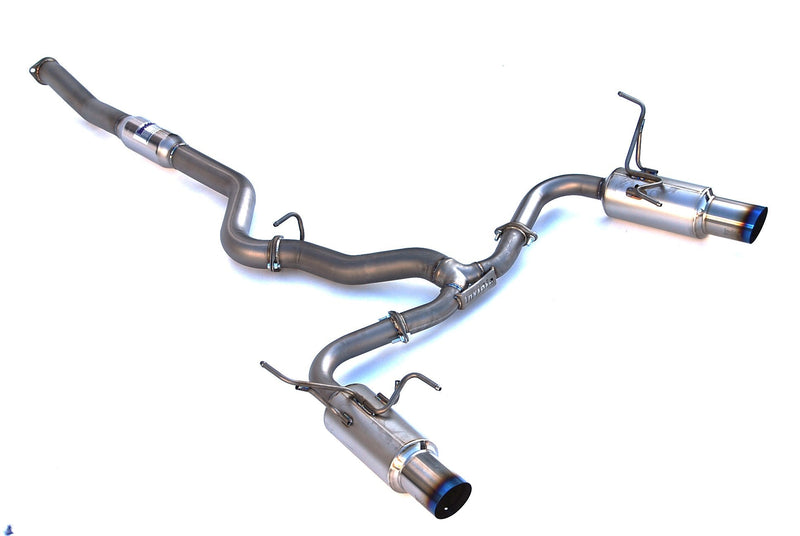 INVIDIA N1 FULL TITANIUM DUAL EXIT EXHAUST - 15-21 STI, 15-21 WRX