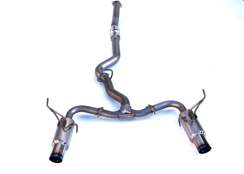 INVIDIA N1 FULL TITANIUM DUAL EXIT EXHAUST - 15-21 STI, 15-21 WRX