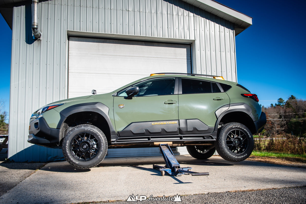 LP Aventure Rock sliders - Subaru Crosstrek - 2018-2026 / Crosstrek Wilderness 2024+