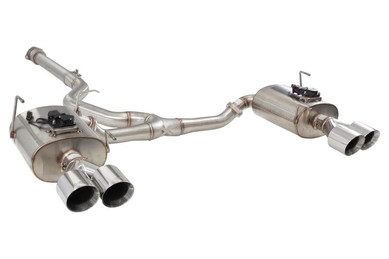 Xforce Varex Valved Cat Back Exhaust System - 2022+ WRX