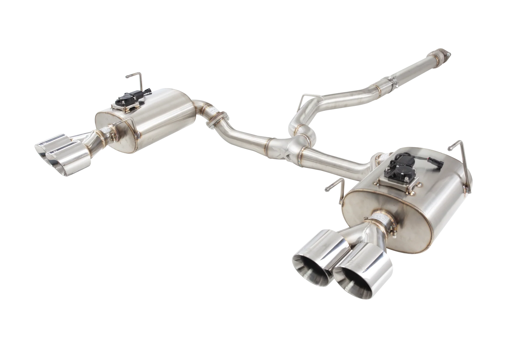 Xforce Varex WR Valved Cat Back Exhaust System with Polished Tips - 2022+ WRX