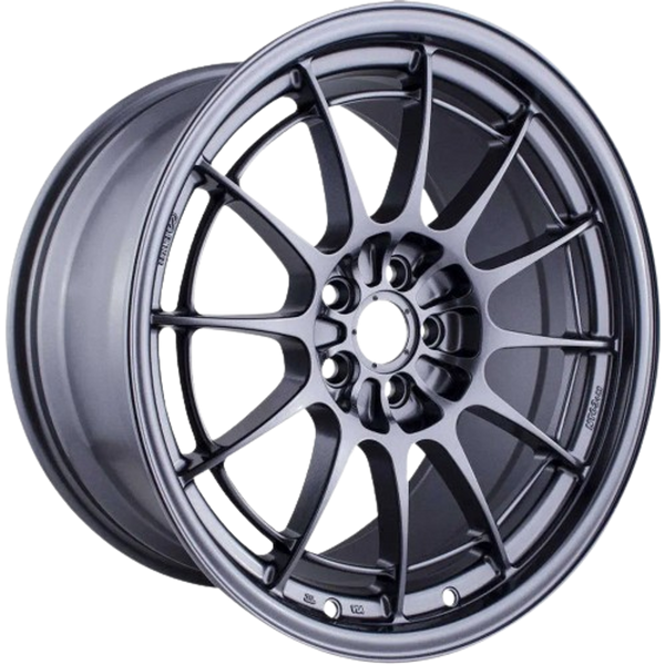 Enkei NT03+M 18x9.5 5x114.3 27mm Offset 72.6mm Bore Gunmetal Wheel