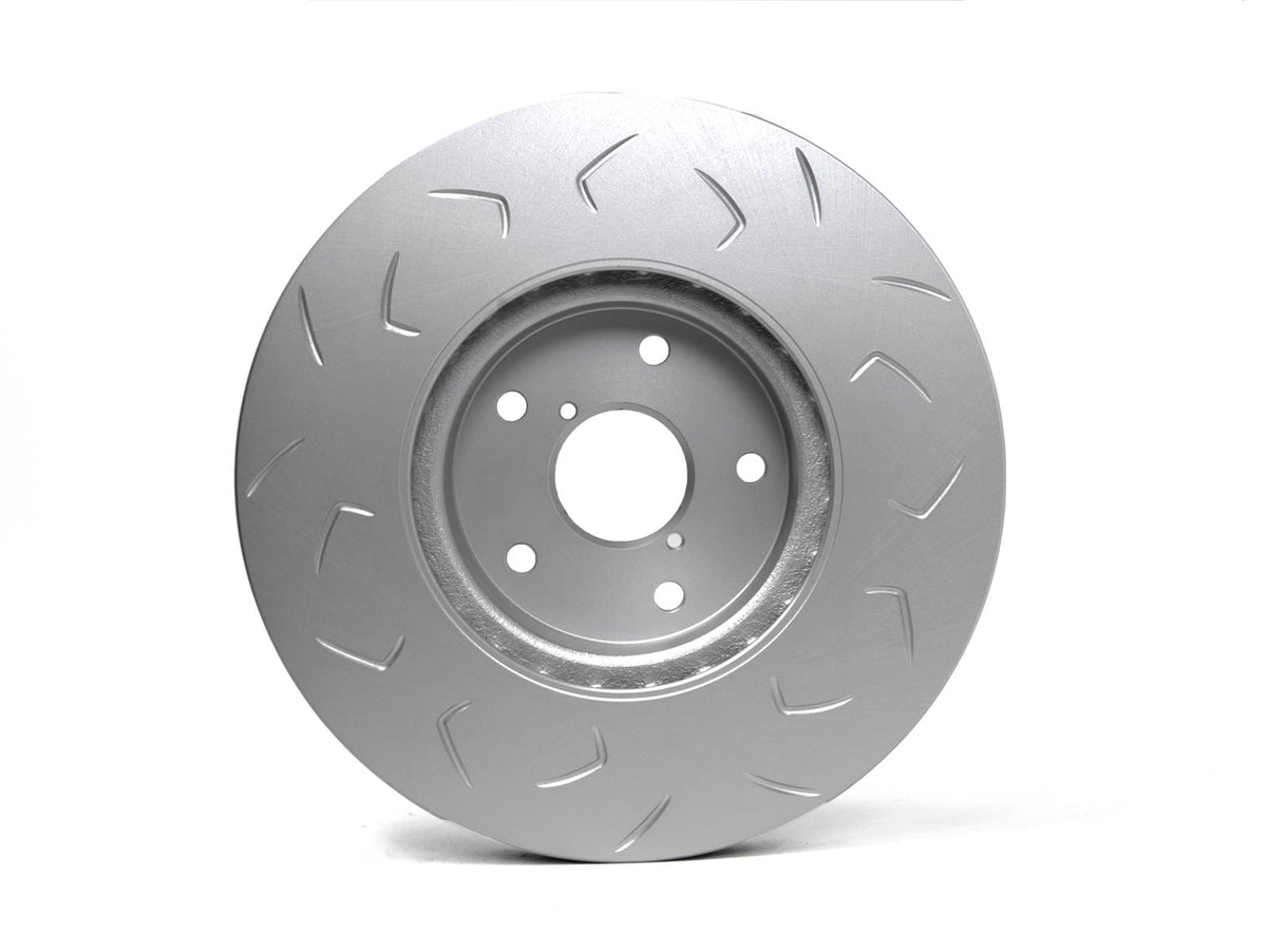FactionFab V2 Slotted Front Brake Rotor - Single - WRX 2015-2021