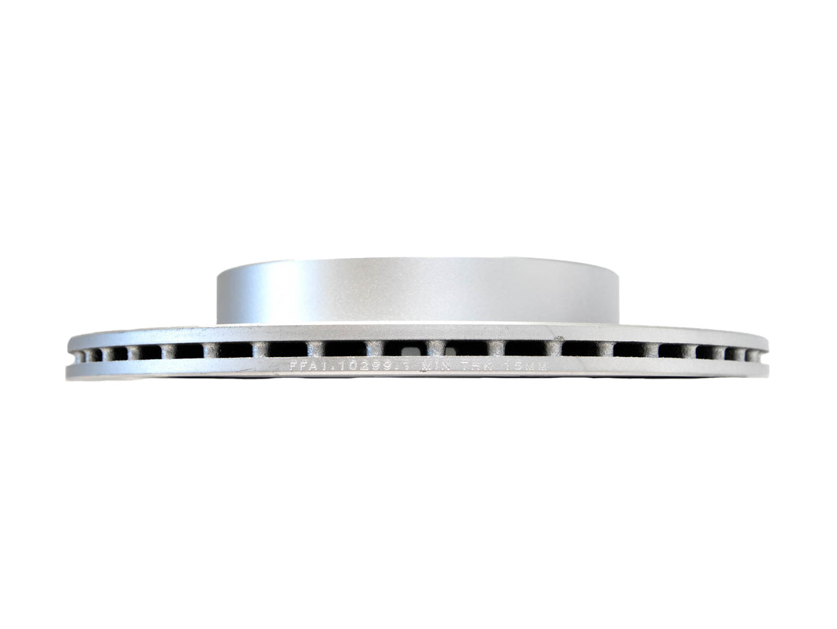 FactionFab V2 Slotted Rear Brake Rotor - Single - WRX 2022+ CVT