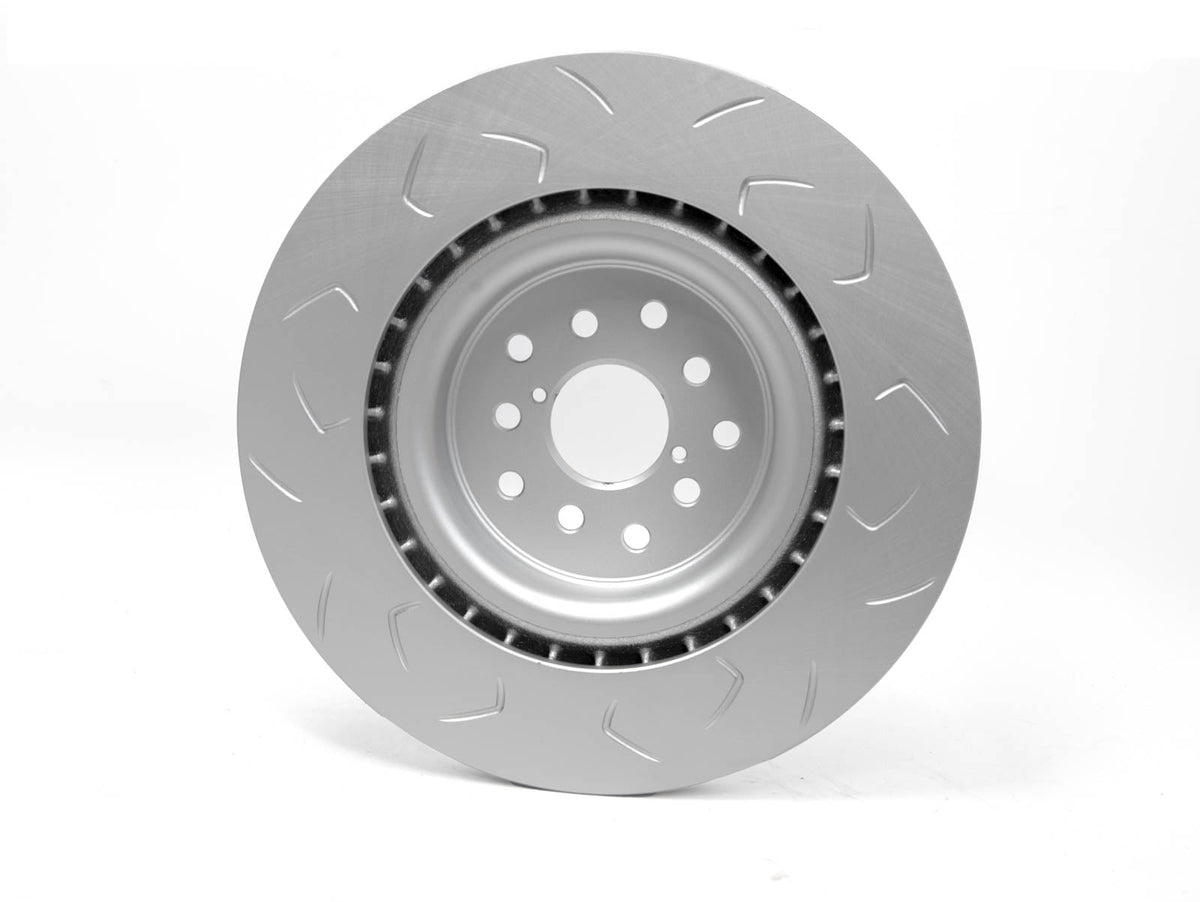 FactionFab V2 Slotted Front Brake Rotor - Single - 2018-2021 STI, WRX w/ Brembo