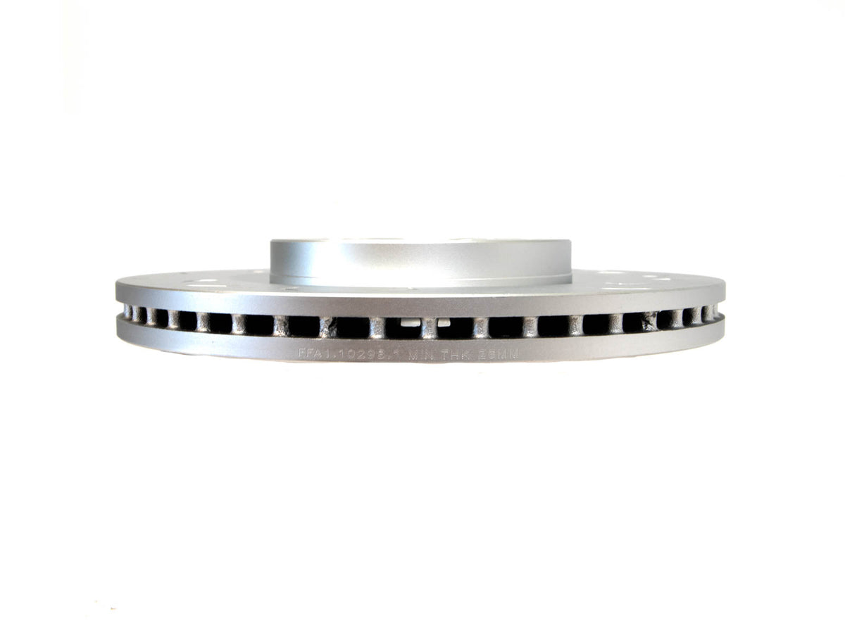 FactionFab V2 Slotted Front Brake Rotor - Single - WRX 2022+