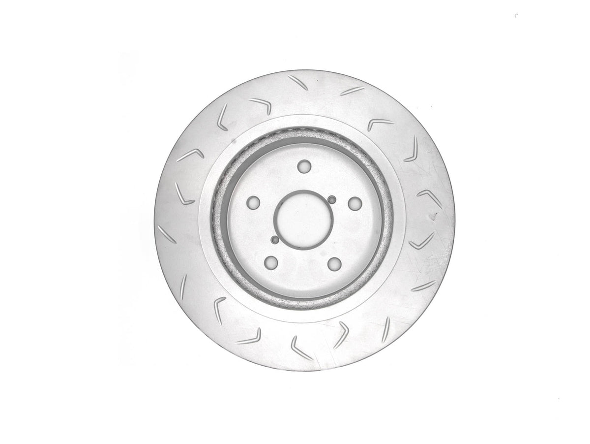FactionFab V2 Slotted Rear Brake Rotor - Single - WRX 2022+ CVT