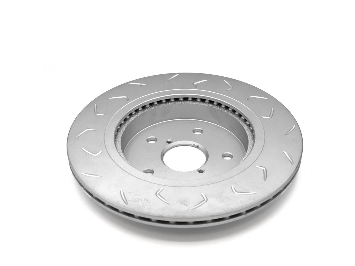FactionFab V2 Slotted Rear Brake Rotor - Single - WRX 2022+ CVT