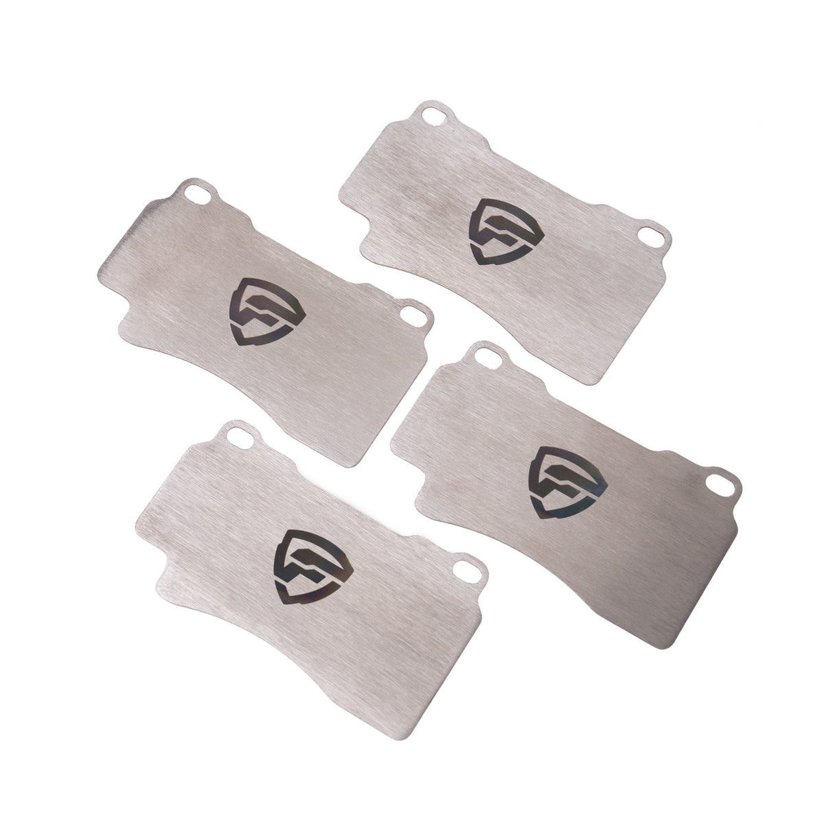 FactionFab Titanium Front Brake Shim Set - 4-Piston Brembo - 2004-2017 STI
