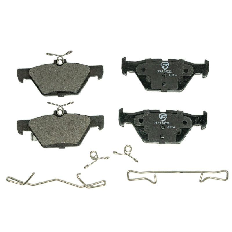 FactionFab V2 Rear Brake Pads - 2015-2021 WRX CVT, 2022-2025 WRX SPT / CVT