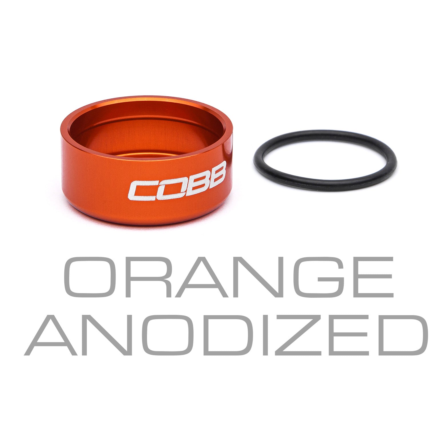 COBB Shift Knob Trim Ring - Orange Anodized - BRZ/GR86 w/ Cobb Weighted shift knob