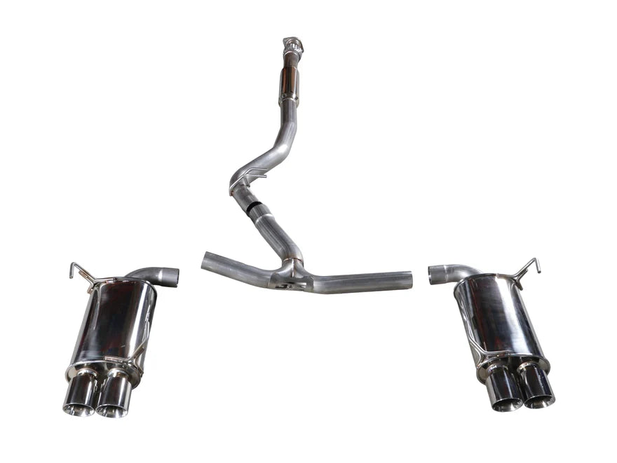 GrimmSpeed “Gentleman’s Exhaust” V2 Catback System – Resonated - 15-21 WRX, 15-21 STI