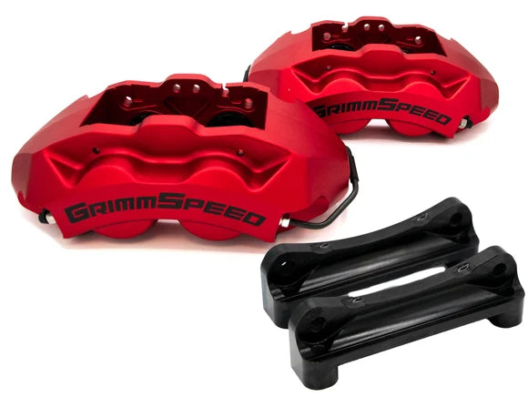 GrimmSpeed 4-Piston Brake Caliper Kit - 2022+ VB WRX (316mm Rotor)