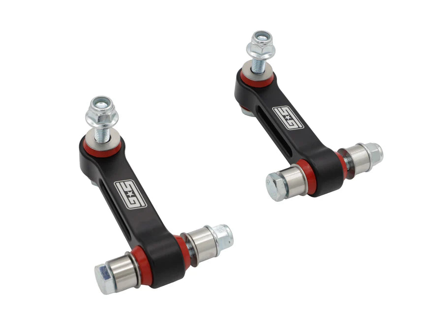 GrimmSpeed Rear Solid Sway Bar End Link Set - 2008–2021 WRX & STI, 2013-2021 BRZ, 2022+ BRZ