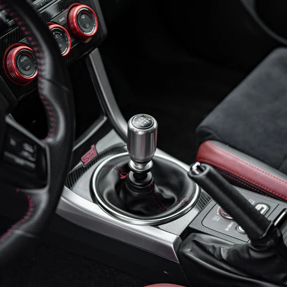 GrimmSpeed Swap-Top Weighted Shift Knob Kit - Piston - Subaru 5/6 Speed Manual Transmission