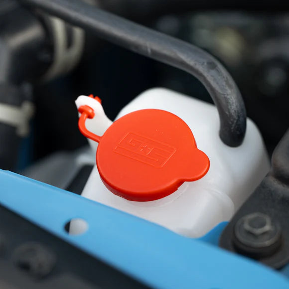 GrimmSpeed Engine Bay Dress-Up Caps - Red - 13-21 BRZ, 2022+ BRZ, 2022+ WRX