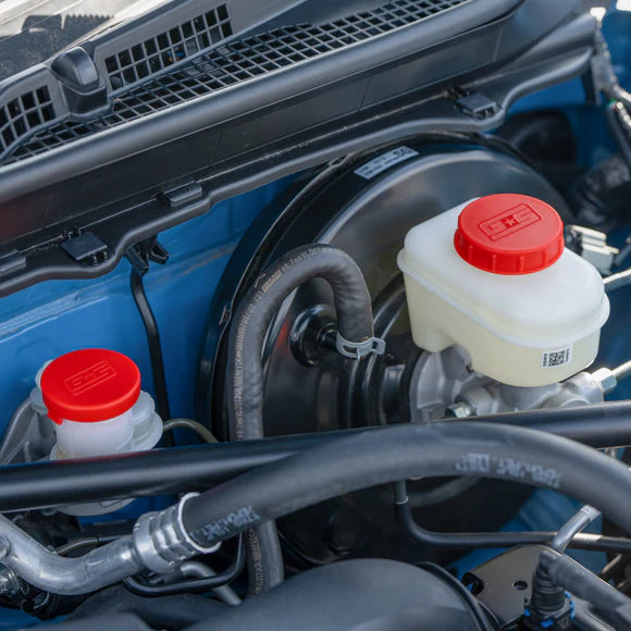 GrimmSpeed Engine Bay Dress-Up Caps - Red - 13-21 BRZ, 2022+ BRZ, 2022+ WRX