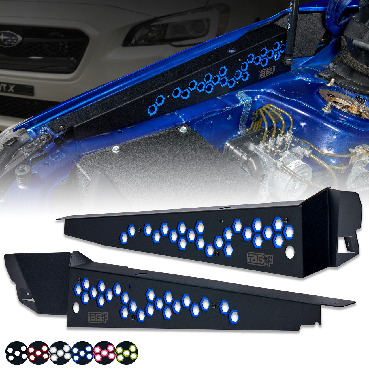 IAG Fender Shrouds - 2015-21 Subaru WRX / STI