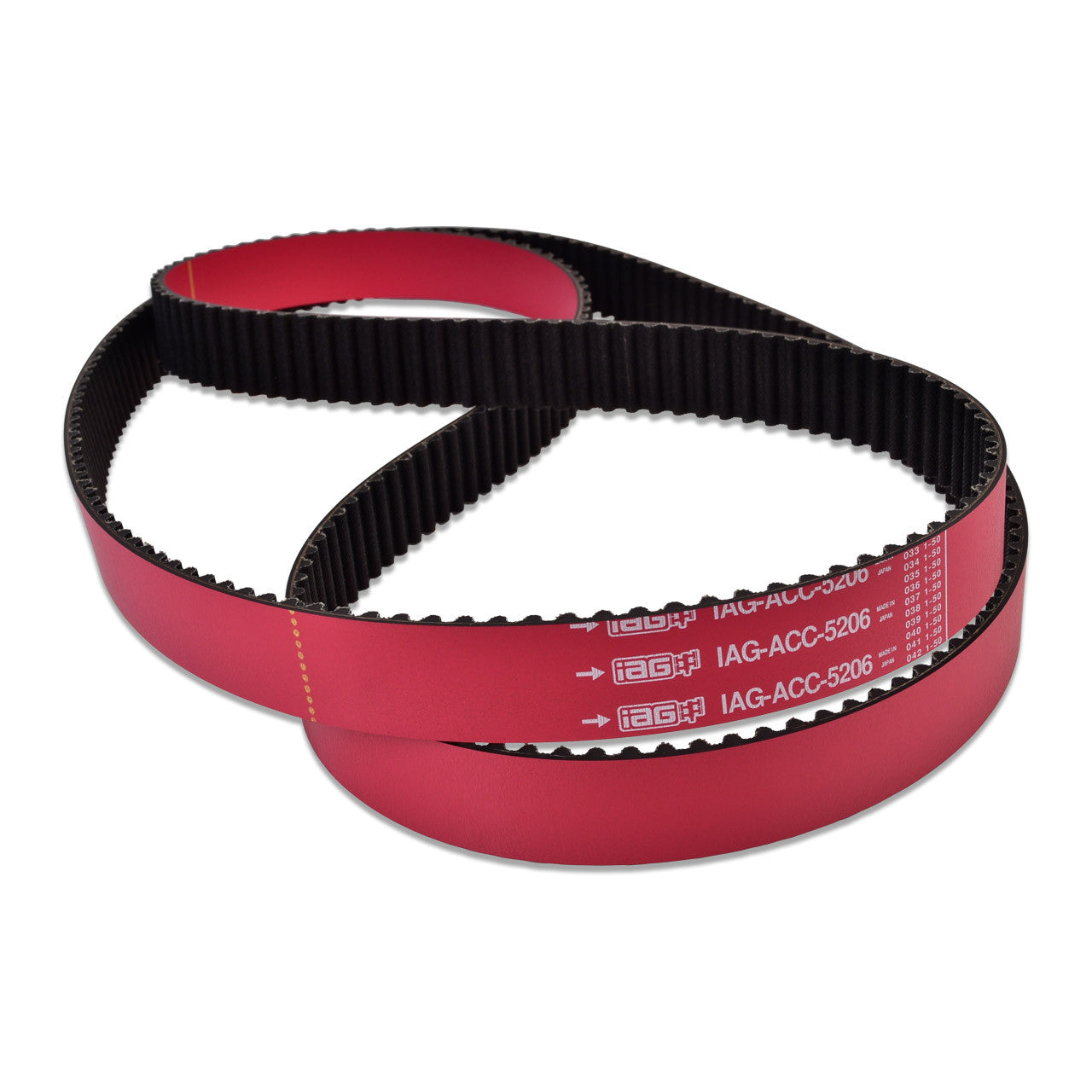 IAG Red Racing Timing Belt - 2002-14 Subaru WRX, 04-21 STI, 04-13 FXT, 05-12 LGT