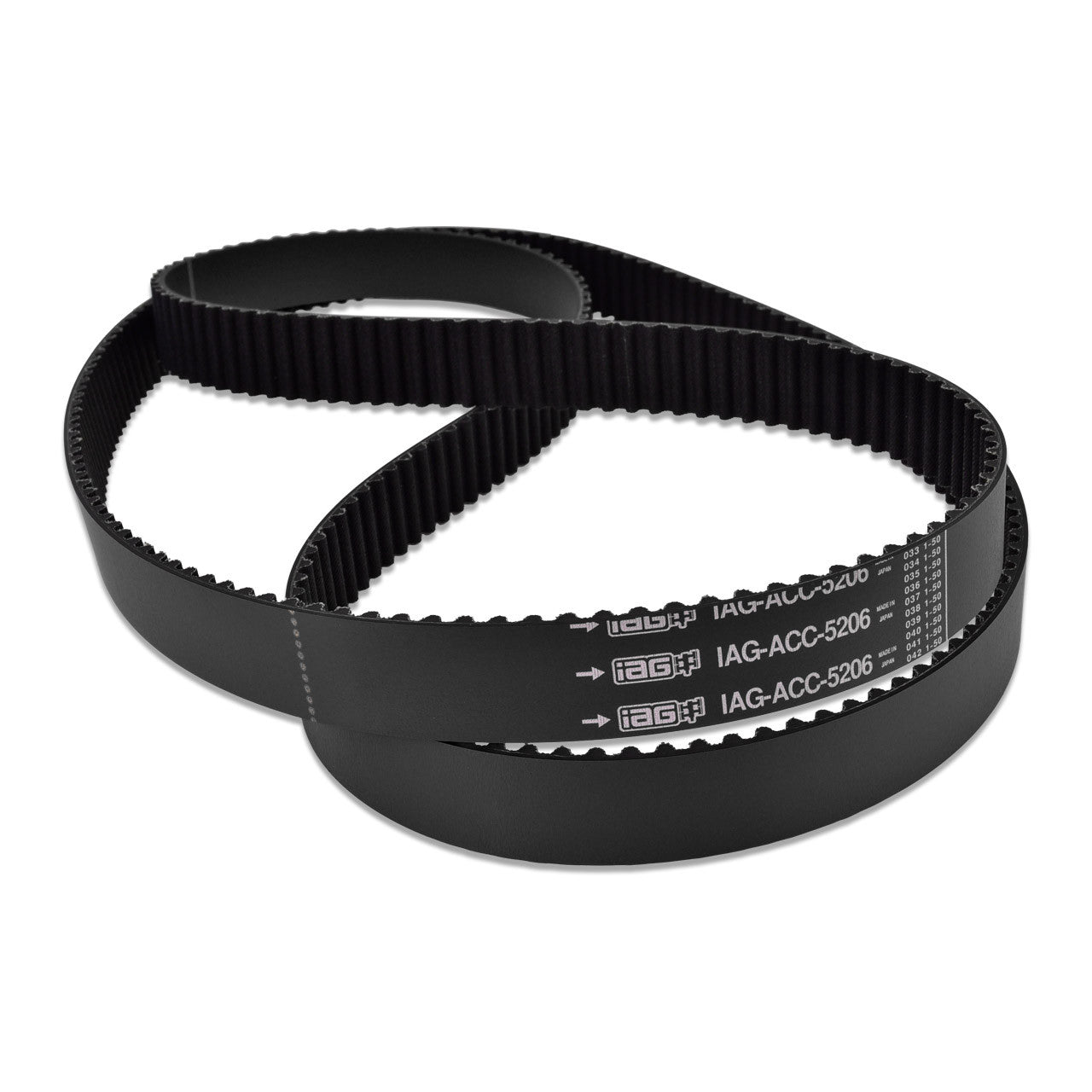 IAG Black Racing Timing Belt - 2002-14 Subaru WRX, 04-21 STI, 04-13 FXT, 05-12 LGT