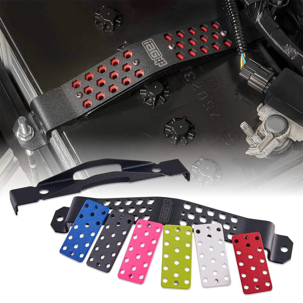 IAG Subaru Battery Tie Down