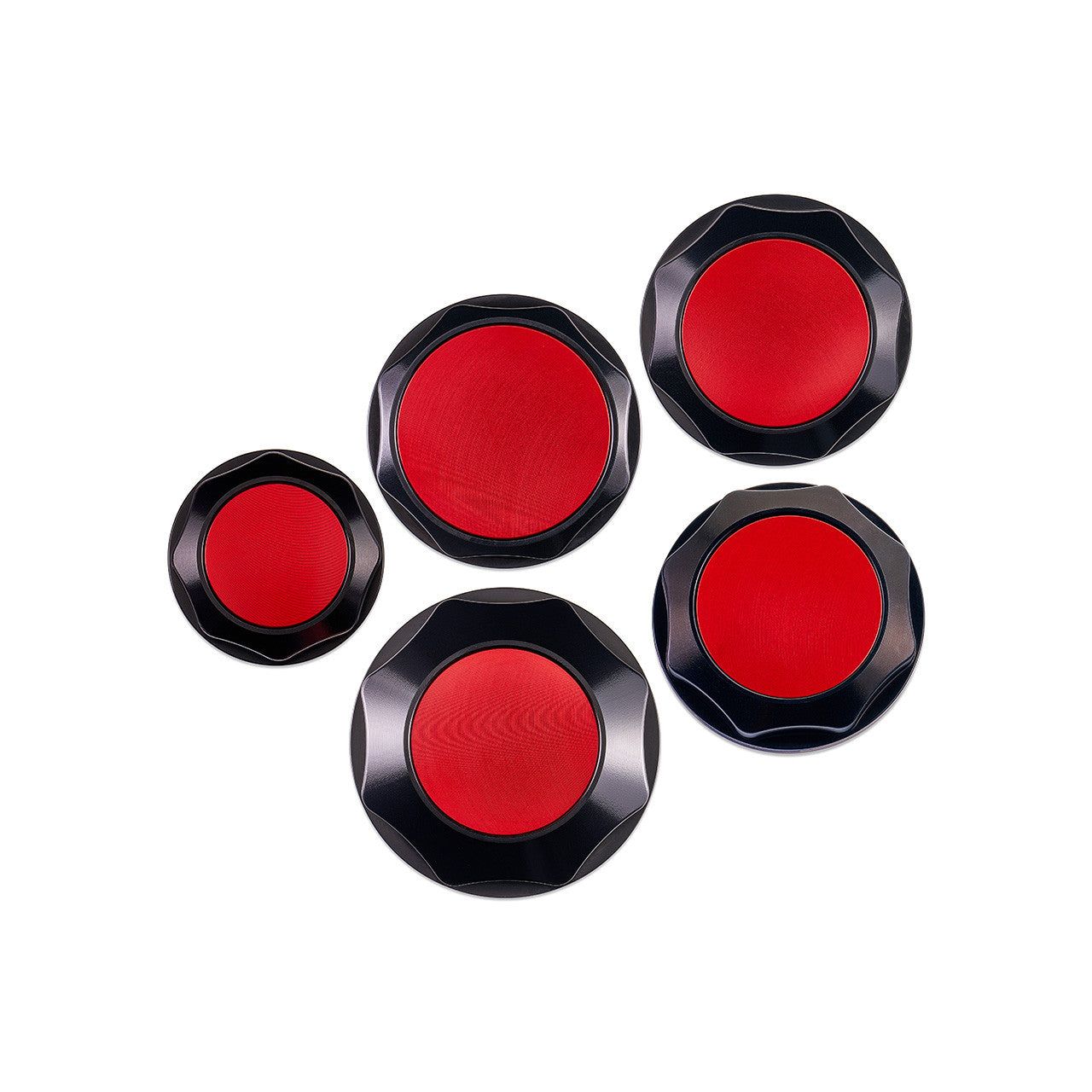 IAG Revolve Engine Bay Dress-Up Cap Kit - 15-21 STI
