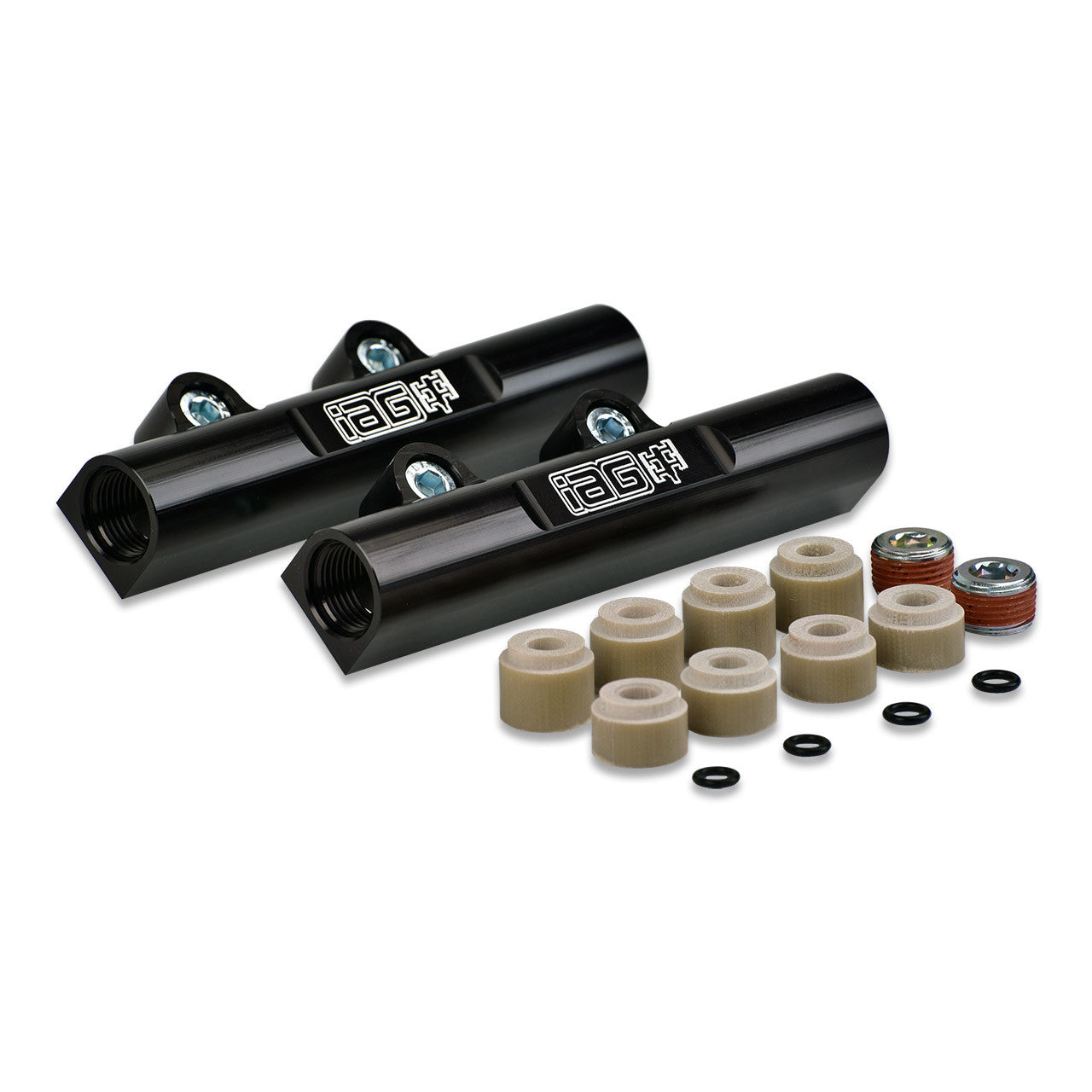 IAG PTFE Fuel System Kit w/ Aeromotive FPR, IAG Fuel Rails - 08-14 WRX, 08-21 STI
